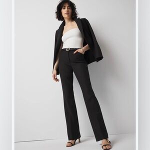 White House Black Market the Skinny Bootcut black pants size 4